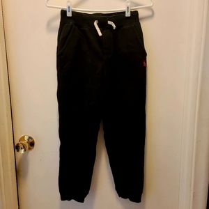 Polo Ralph Lauren Boys M(10-12) Fleece Jogger Pants Black